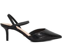 Dune London Dune London Chrome Black Wide Fit Classical Elasticated Open Court Shoes Chrome Black eu39