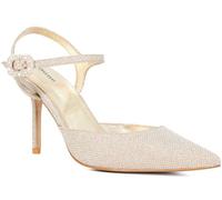 Dune London Dune London Gold Channel Y Back Open Court Heels Gold eu41