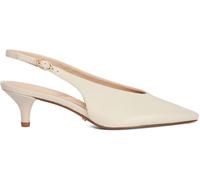 Dune London Dune London Leather Crediblity Suede Slingbacks Écru EU 40 (UK 7)