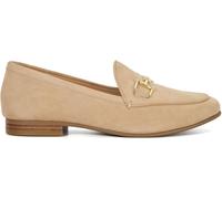 Dune London Dune London Natural Wide Fit Glair Branded Snaffle Leather Trim Shoes Natural EU 36 (UK 3)
