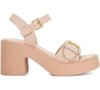 Dune London Dune London Pink Jupiter Buckle Flatform Sandals