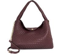 Dune London Dune London Red Deliberate Large Woven Slouch Bag