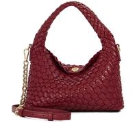Dune London Dune London Red Dinky deliberate Mini Woven Slouch Bag