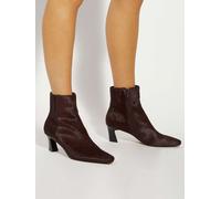 Dune London Dune London Red Overly Comma Heel Chisel Toe Boots