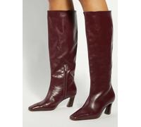 Dune London Dune London Red Selinni Square Toe Highboots