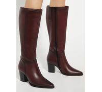 Dune London Dune London Red Silahs Smart Western Knee High Boots