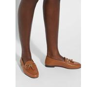 Dune London Dune London Red Standard Fit Flexible Sole Graysons Tassel Leather Loafers Red 5 EU 38