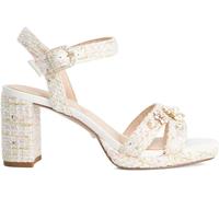 Dune London Dune London White Manifests Smart Sandals