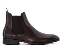 Dune London Men's Chelsea Boots Marron Cuir 7 (41) Male