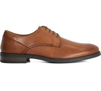 Dune London Men's Soreen Derby Shoes Cuir marron 8 (42) Male