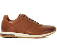 Dune London Men's Trilogy Runner Low-Top Trainers Daim marron clair 9 (43) Male