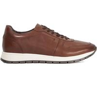 Dune London Men's Tris Low-Top Trainers Marron Cuir 9 (43) Male