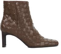Dune London Women's Ankle Heeled Boots Choco Synthétique 7 (40) Female