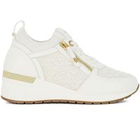 Dune London Women's Eilisia Wedge Trainers Blanc 6 (39) Female