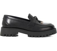 Dune London Women's Garretts Loafers Cuir verni noir 4 (37) Female