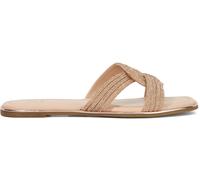 Dune London Women's Lavenham Flat Sandals Or rose 5 (38) Female