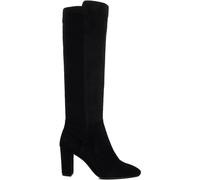 Dune London Women's Sirenaa Knee High Boots Tissu noir 4 (37) Female