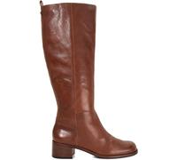 Dune London Women's Turner Knee High Boots Cuir marron foncé 3 (36) Female