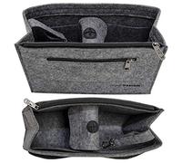 DuneDesign Organiseur Sac à Main Insert Feutre S M L XL Poche Intérieure Gris