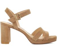 dunelondon Dune London Brown Standard Fit Leather Manifesting Mini Platform Suede Sandals Brun EU 40 (UK 7)