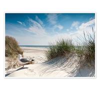 Dunes de rêve sur l'île de Sylt Poster de Reiner Würz 40 x 30 cm Tableaux Décoration murale