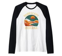 Dunescape Indiana Chemise Sunset Dunes Lake Horizon Manche Raglan