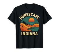 Dunescape Indiana Chemise Sunset Dunes Lake Horizon T-Shirt