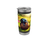 Dung Beetle - Le fumier dans ta vie - Roll Gobelet isotherme en acier inoxydable double paroi