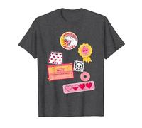 Dungeon Crawler Carl Colorful Sticker Collage LitRPG Book T-Shirt, Homme, Chiné Foncé, M