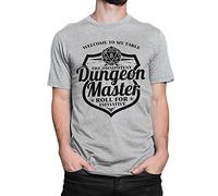 Dungeon Master T-T-Shirts à Manches Courtes, DND Dungeons and Dragons Tee(XX-Large)