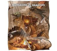 DUNGEONS AND DRAGONS - Tiamat Art, Couverture Ultra Douce au Toucher 152 x 127 cm