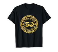 Dungeons & Dragons 50 Years Of Adventure Gold Badge T-Shirt