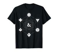 Dungeons & Dragons 6 Die Icons T-Shirt
