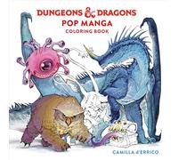 Dungeons & Dragons: A Pop Manga Coloring Book
