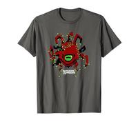 Dungeons & Dragons Christmas Beholder Tangled Lights T-Shirt