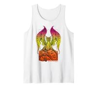 Dungeons & Dragons Colorful Gradient Dragon Guards Treasure Débardeur