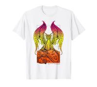 Dungeons & Dragons Colorful Gradient Dragon Guards Treasure T-Shirt