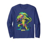 Dungeons & Dragons Demon Lord Demogorgon Psychedelic Neon Manche Longue