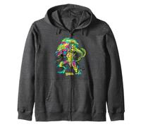 Dungeons & Dragons Demon Lord Demogorgon Psychedelic Neon Sweat à Capuche