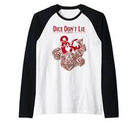 Dungeons & Dragons Dice Don't Lie Manche Raglan