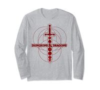 Dungeons & Dragons Dice Sword Logo Manche Longue