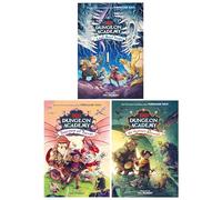 Dungeons & Dragons: Dungeon Academy Series 3 Books Collection Set (No Humans Allowed!, Tourney of Terror & Last Best Hope)