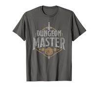 Dungeons & Dragons Dungeon Master T-Shirt, Homme, Asphalte, XXL