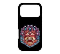 Dungeons & Dragons Eye of The Beholder Stained Glass Logo Coque pour iPhone 17 Pro