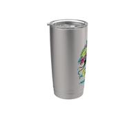 Dungeons & Dragons Facing Monster Colour Gobelet isotherme en acier inoxydable double paroi