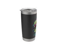Dungeons & Dragons Facing Monster Colour Gobelet isotherme en acier inoxydable double paroi
