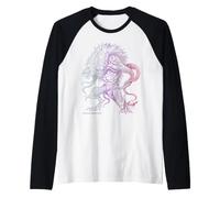Dungeons & Dragons Facing Monster Gradient Manche Raglan