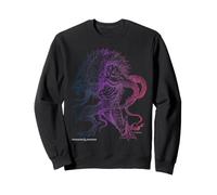 Dungeons & Dragons Facing Monster Gradient Sweatshirt