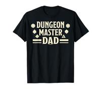 Dungeons & Dragons Father's Day Dungeon Master Dad Dice Icon T-Shirt