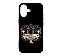 Dungeons & Dragons Fighter Combat Trained Retro Badge Logo Coque pour iPhone 17